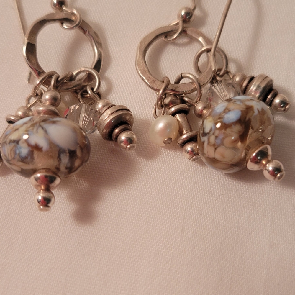 ❤ SILVER. VINTAGE EARRINGS